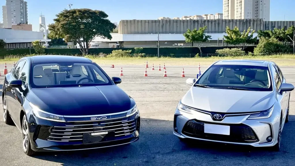 BYD KING X TOYOTA COROLLA